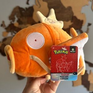 Pokémon WCT  8" “Magikarp” Plush Officially Licensed Generation 1 NWT
